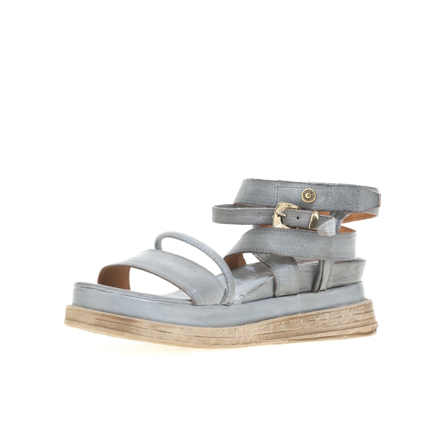 Women's Labo Platform Leather Sandals Open Toe Shoes