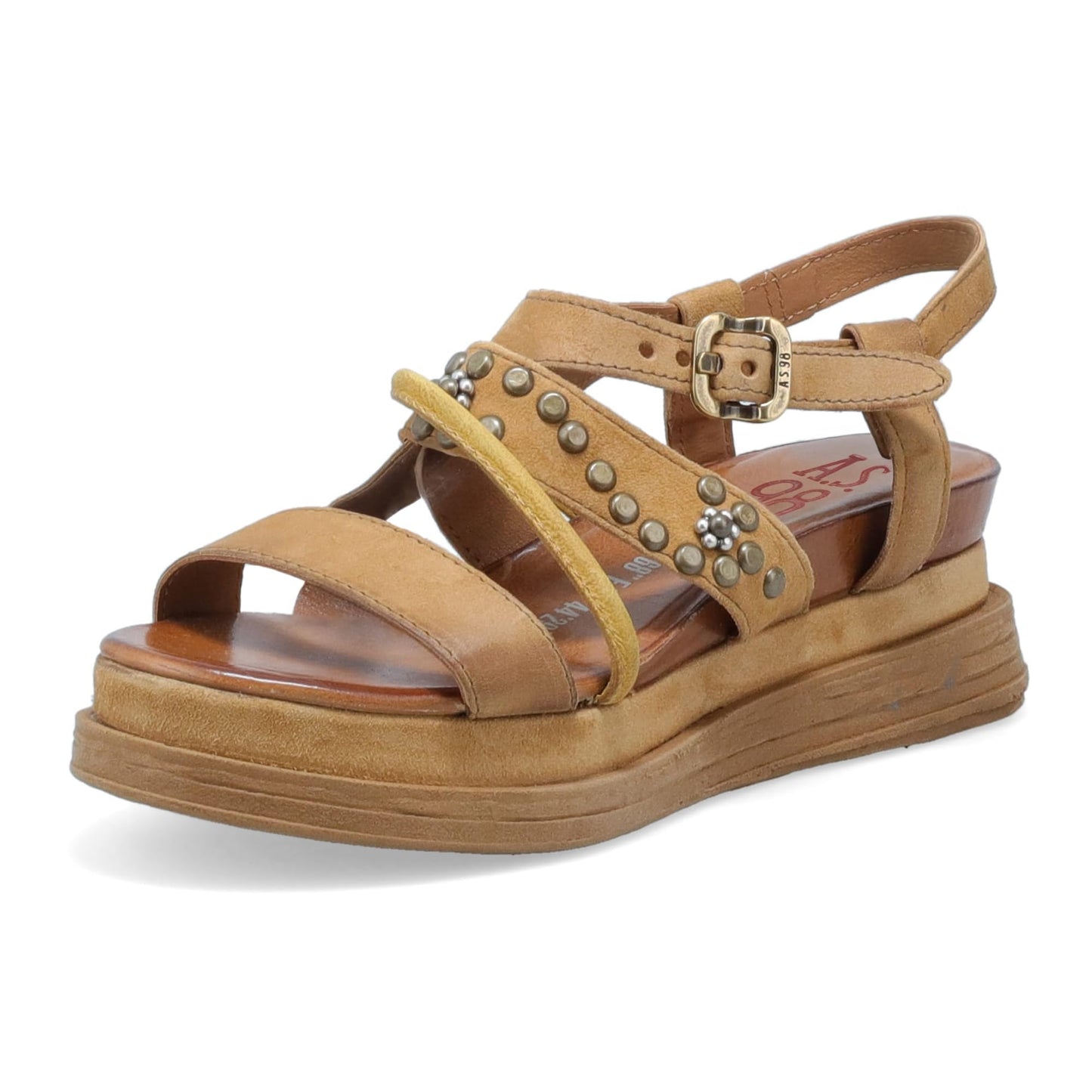 Women's Lowman Leather Wedge Sandals Open Toe Shoes