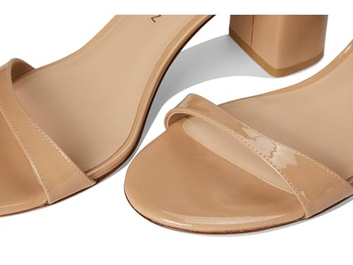 Nudist 75mm Block Heel Sandals Women Minimal Leather