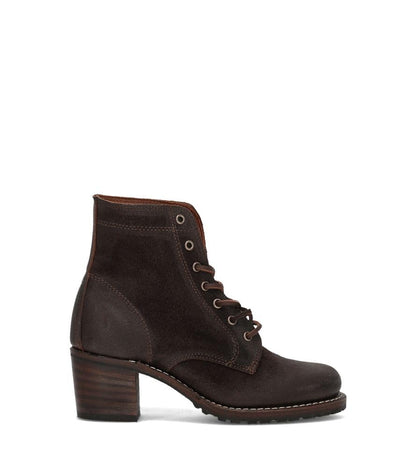 Sabrina 6G Lace Up Leather Ankle Boots Women Frye
