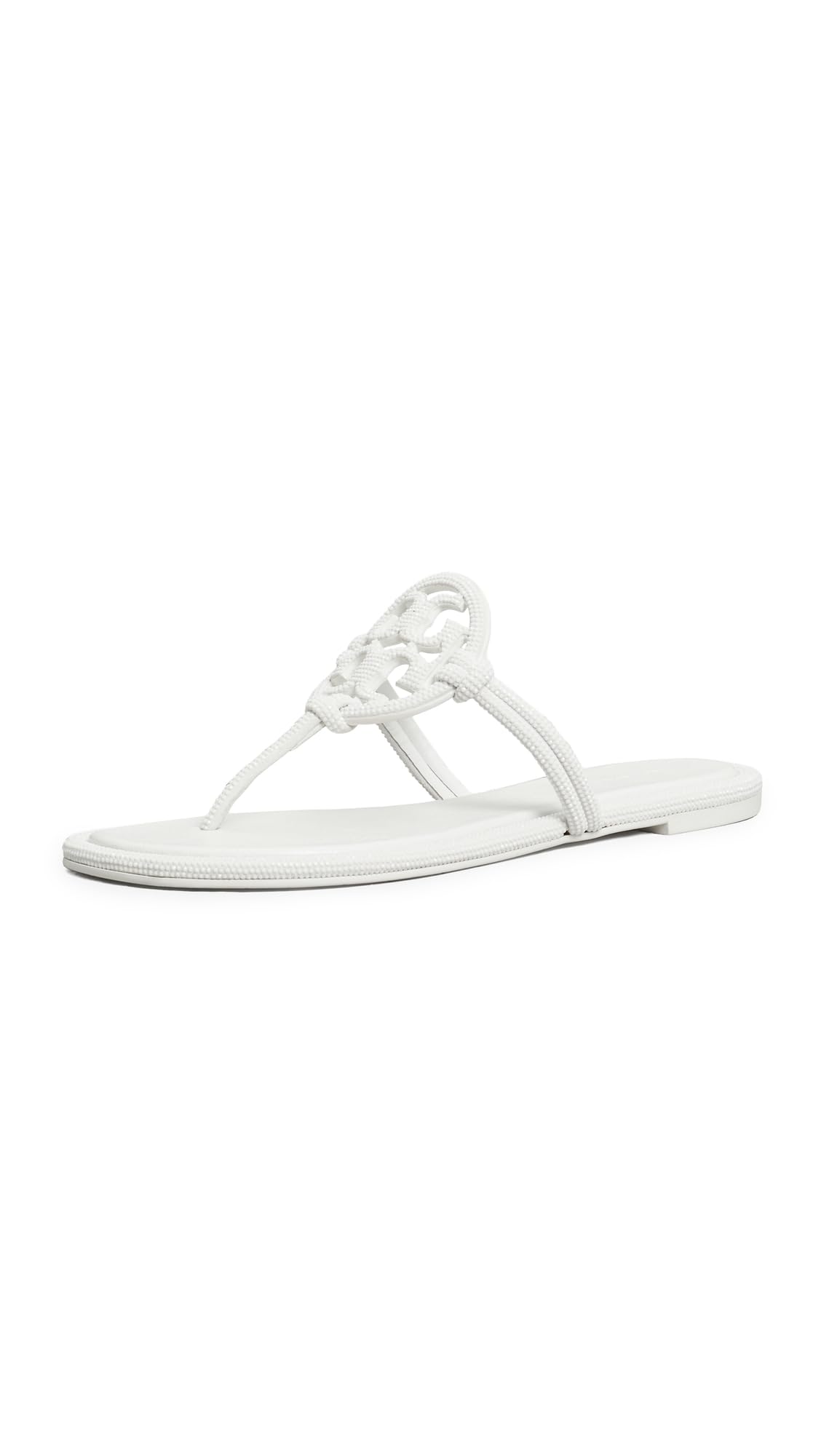 Women's Miller Knotted Pave Sandals Flat Slip-On Shoes