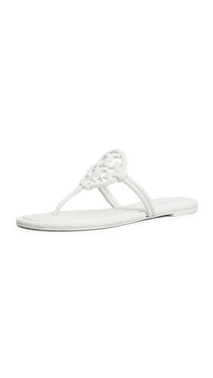 Women's Miller Knotted Pave Sandals Flat Slip-On Shoes