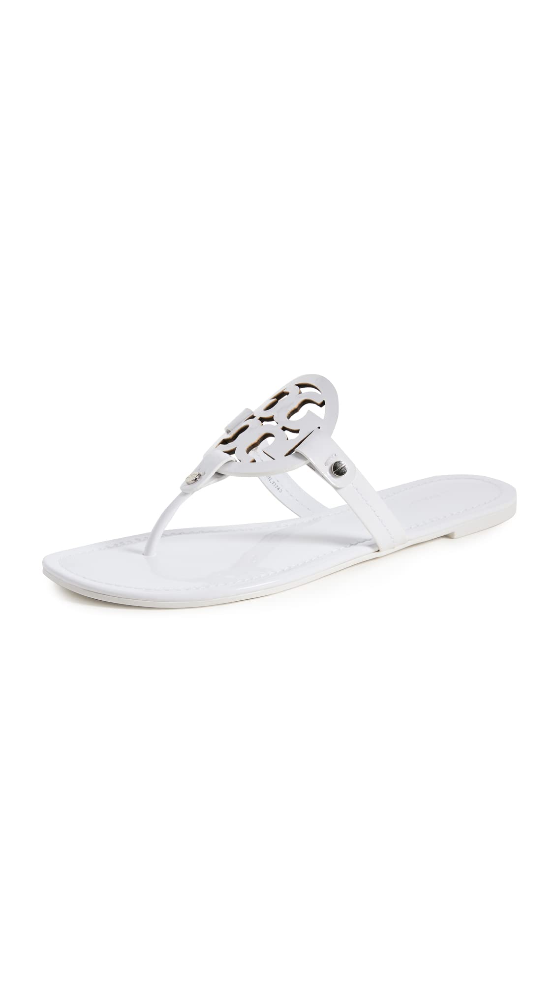 Women's Miller Leather Flat Sandals Slip-On Shoes