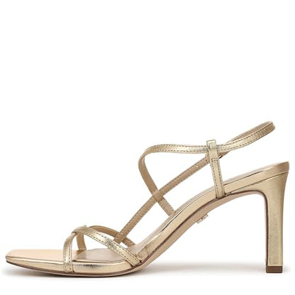 Elissa Block Heel Sandals Women Minimal Zip