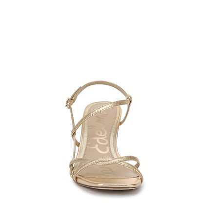 Elissa Block Heel Sandals Women Minimal Zip