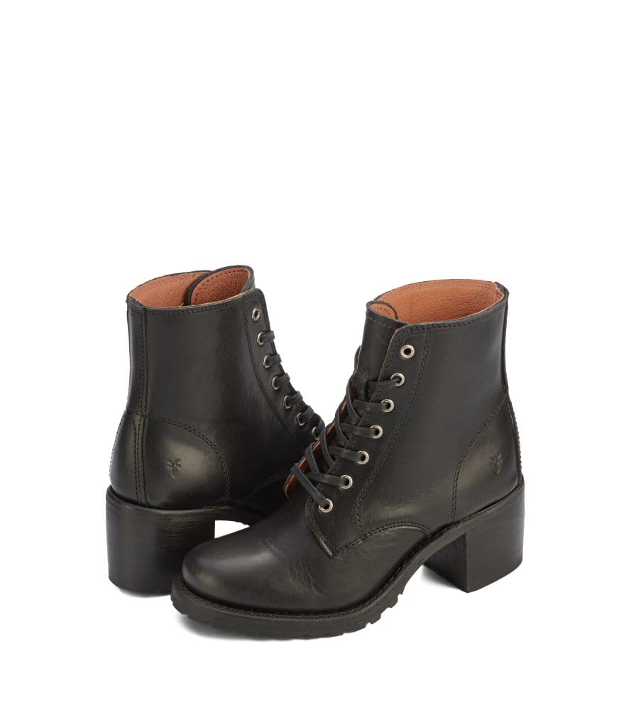Sabrina 6G Lace Up Leather Ankle Boots Women Frye