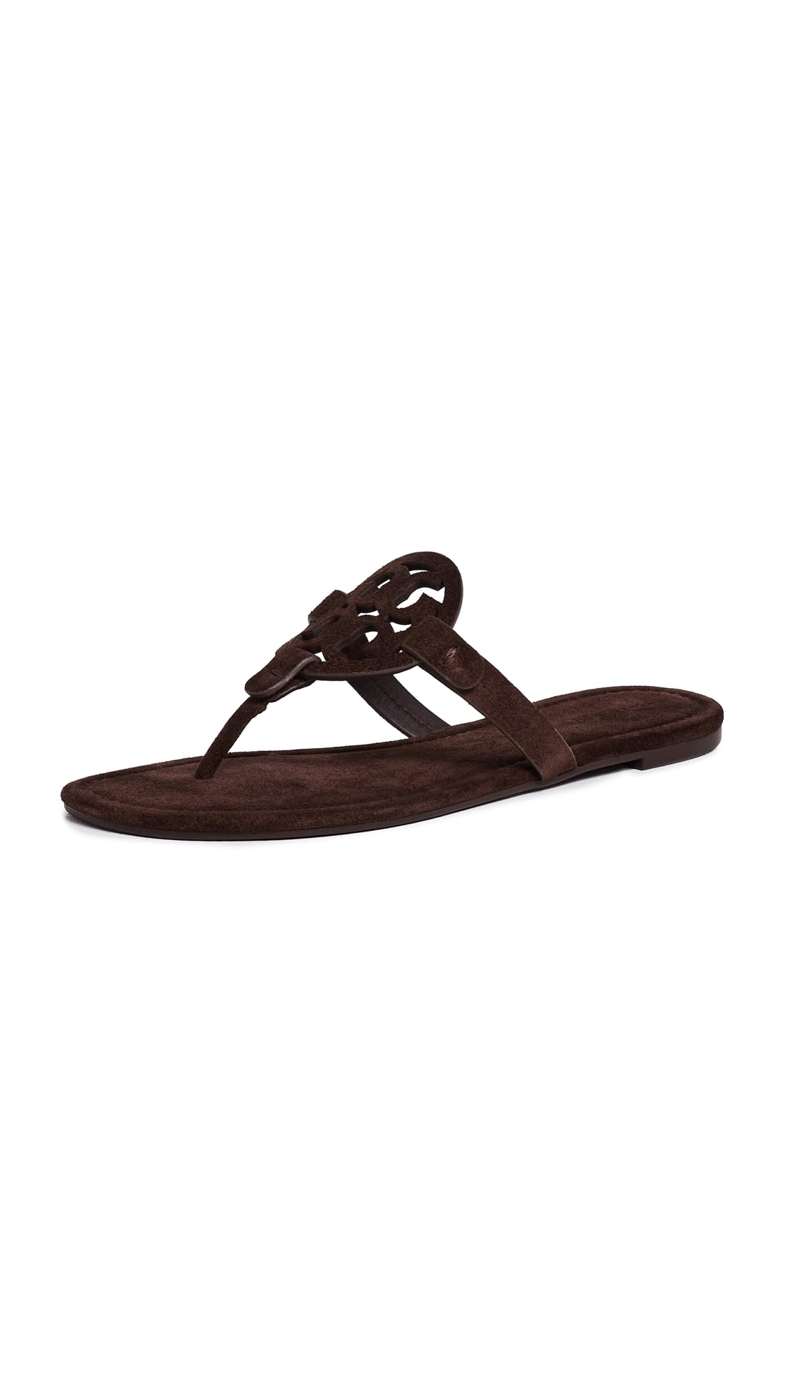 Women's Miller Leather Flat Sandals Slip-On Shoes