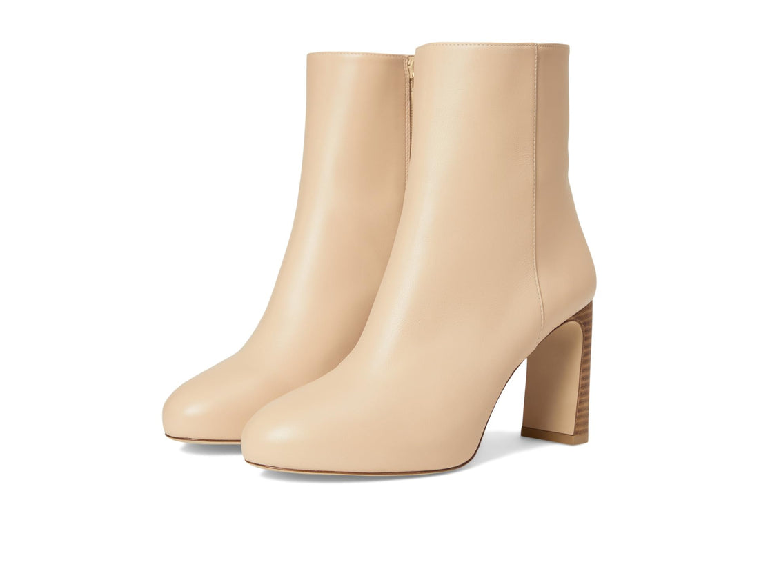 Babette Platform Zip Bootie Women Leather Ankle Boots