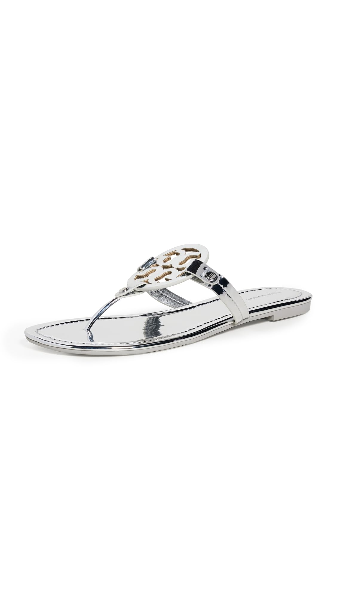 Women's Miller Leather Flat Sandals Slip-On Shoes