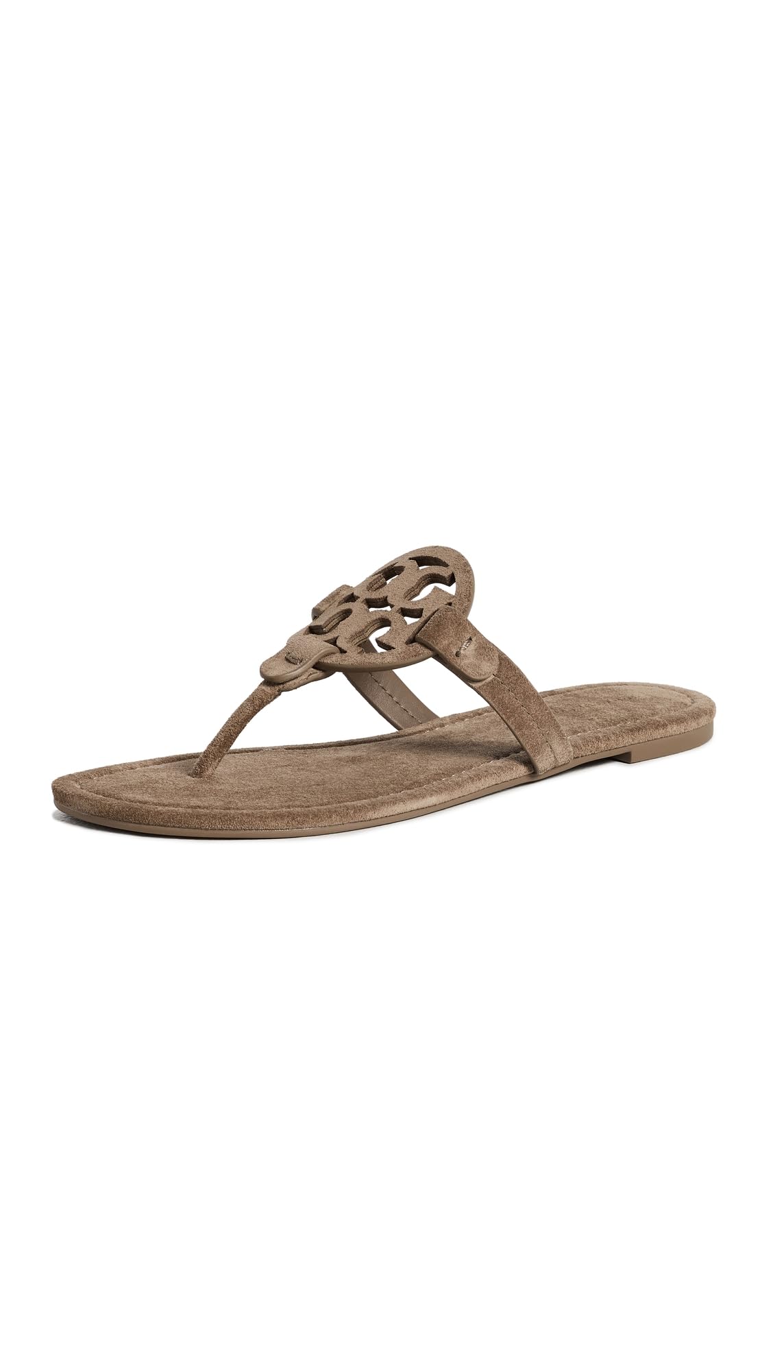 Women's Miller Leather Flat Sandals Slip-On Shoes