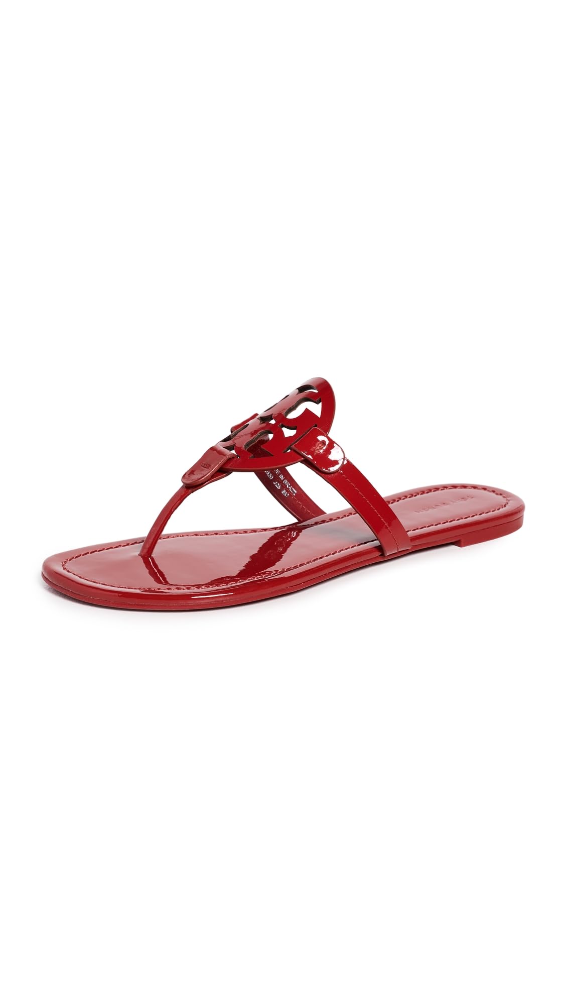 Women's Miller Leather Flat Sandals Slip-On Shoes