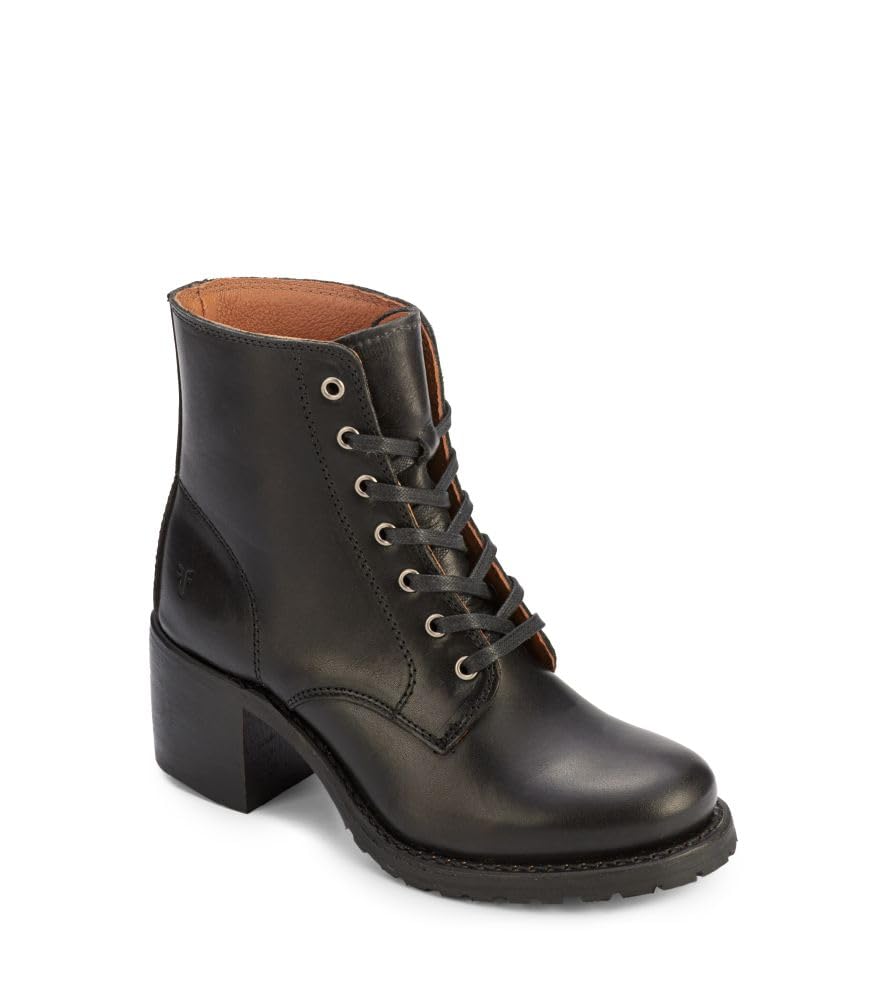 Sabrina 6G Lace Up Leather Ankle Boots Women Frye