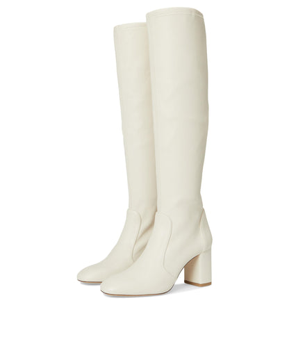 Women's Lucie 75mm Heel Leather Boots Ankle Shoes