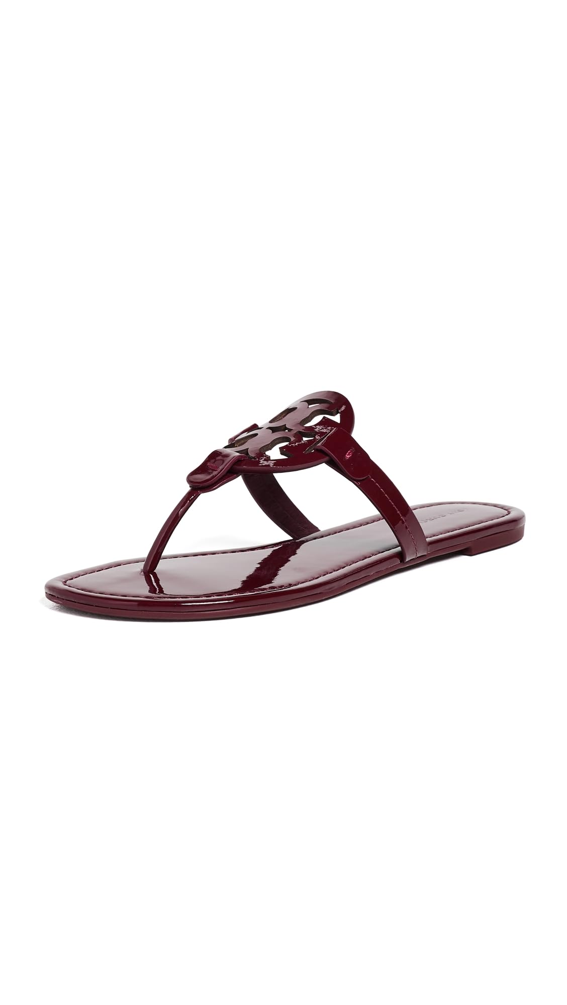 Women's Miller Leather Flat Sandals Slip-On Shoes
