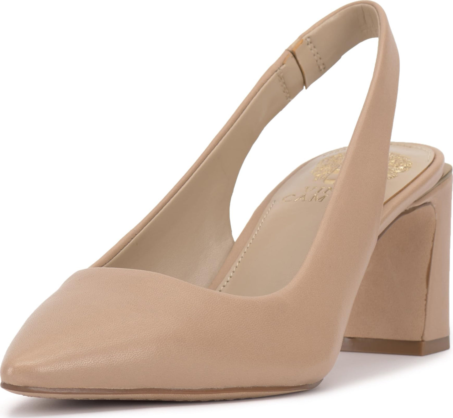 Hamden Slingback Pumps Women Block Heel Zip