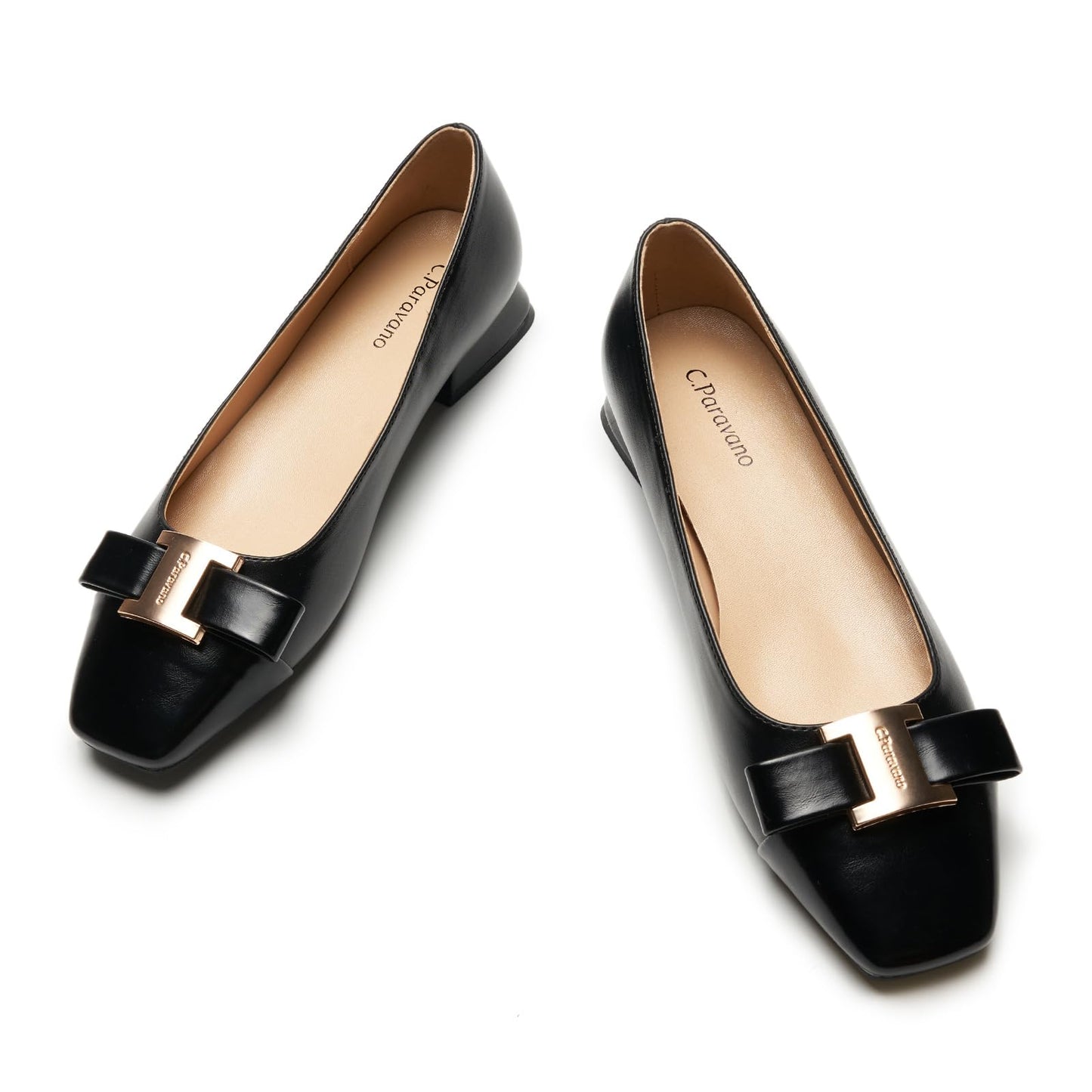 Women's Square Toe Ballet Flats Casual Dress Shoes