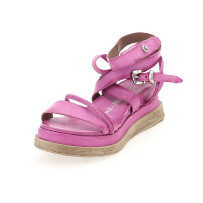 Women's Labo Platform Leather Sandals Open Toe Shoes