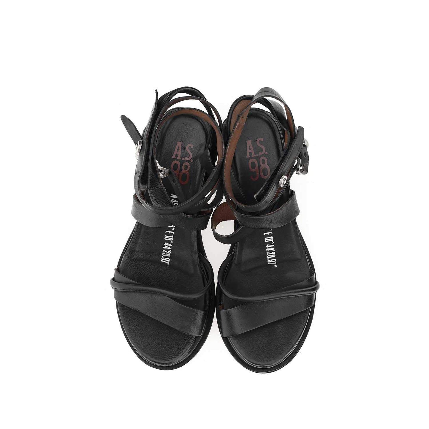 Women's Labo Platform Leather Sandals Open Toe Shoes