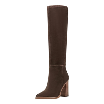 Women's Tanilla Leather Heeled Sandals Dress Shoes