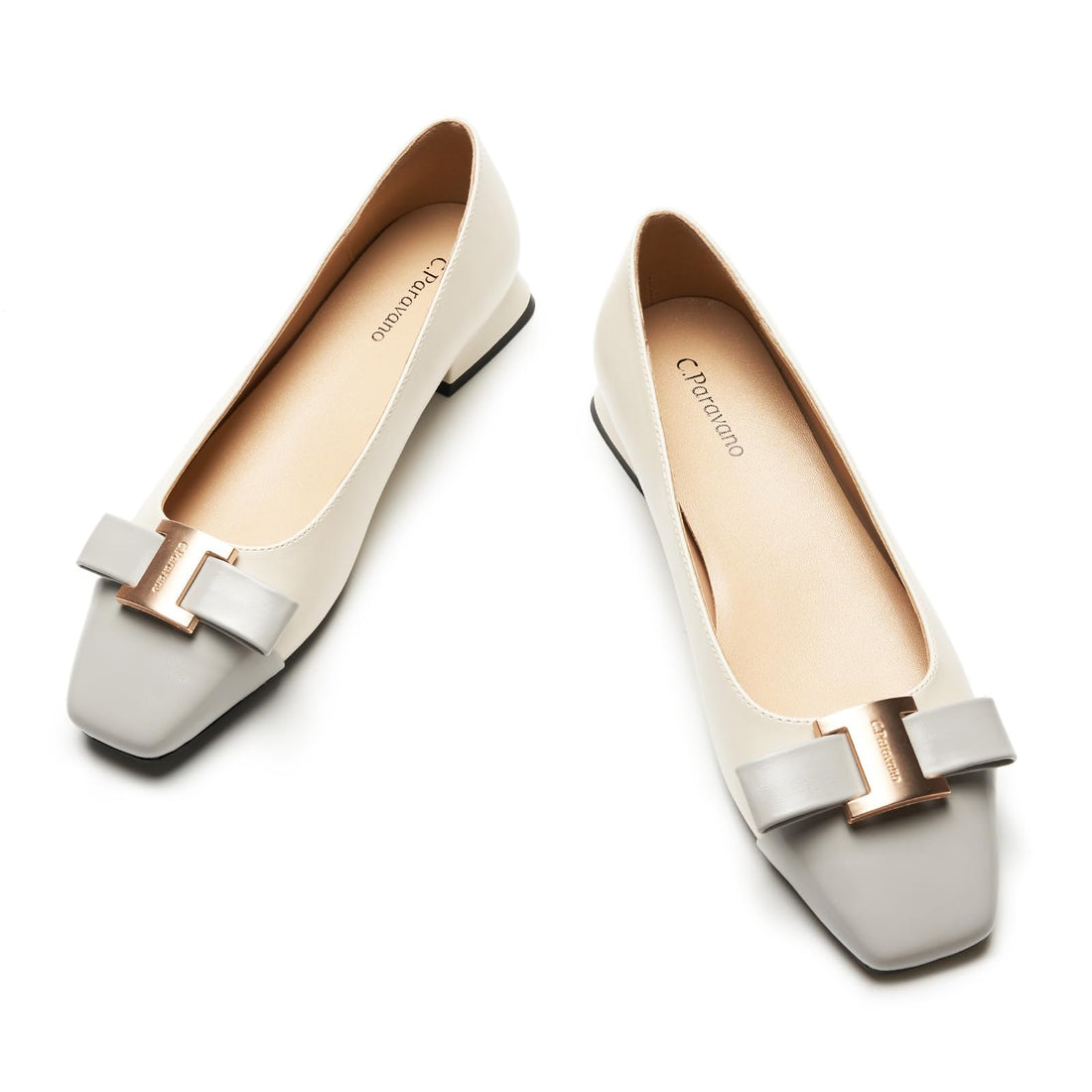 Women's Square Toe Ballet Flats Casual Dress Shoes