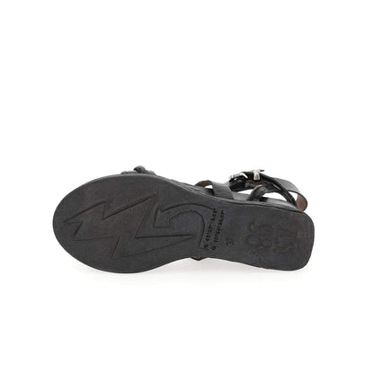 Women's Labo Platform Leather Sandals Open Toe Shoes