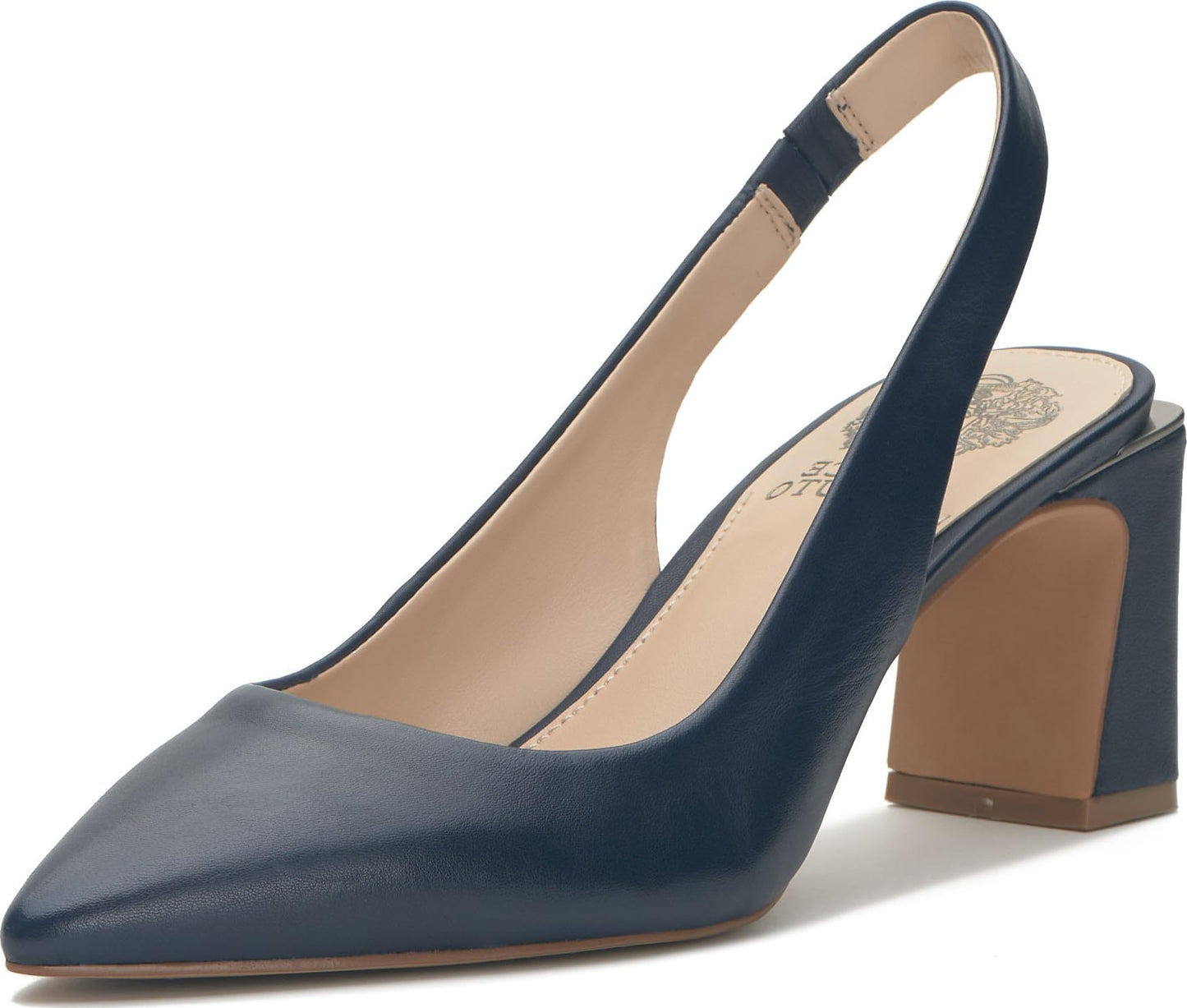 Hamden Slingback Pumps Women Block Heel Zip