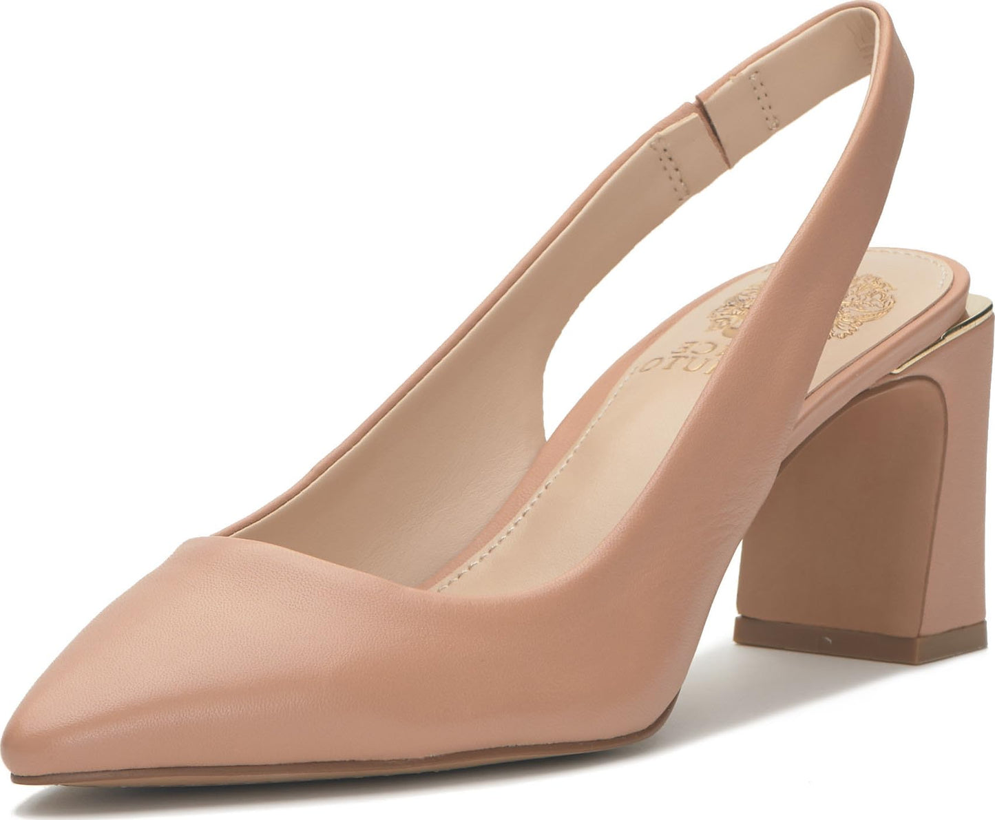 Hamden Slingback Pumps Women Block Heel Zip
