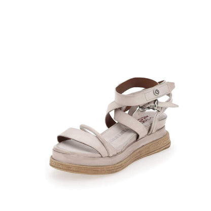 Women's Labo Platform Leather Sandals Open Toe Shoes