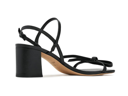 Loop Smooth Leather Block Heel Sandals Women Kate Spade Minimal