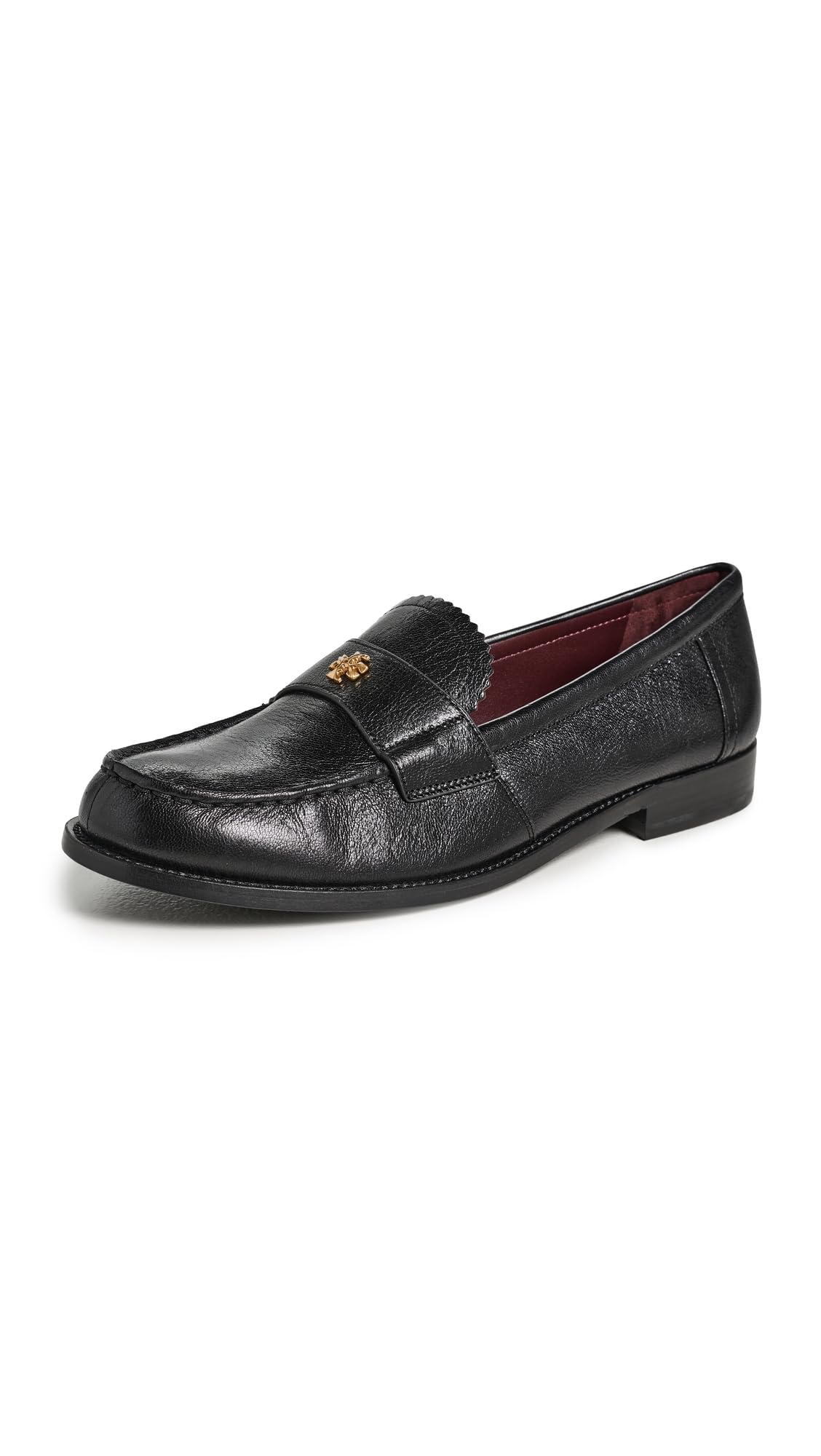 Women's Classic Leather Loafers Slip-On Shoes