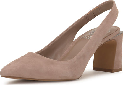 Hamden Slingback Pumps Women Block Heel Zip