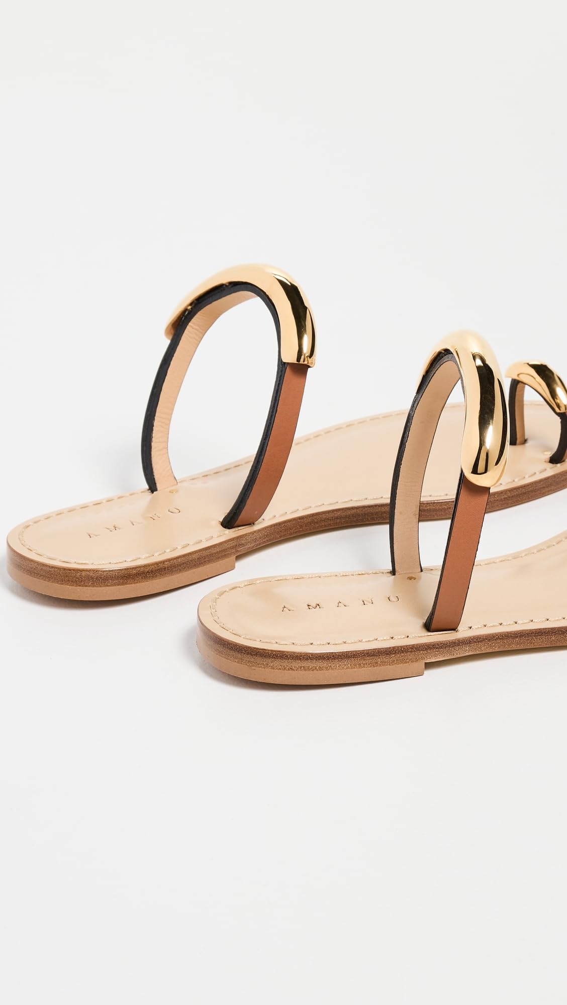 Women's Samburu Leather Sandals Flat Slip-On Shoes