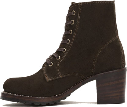 Sabrina 6G Lace Up Leather Ankle Boots Women Frye