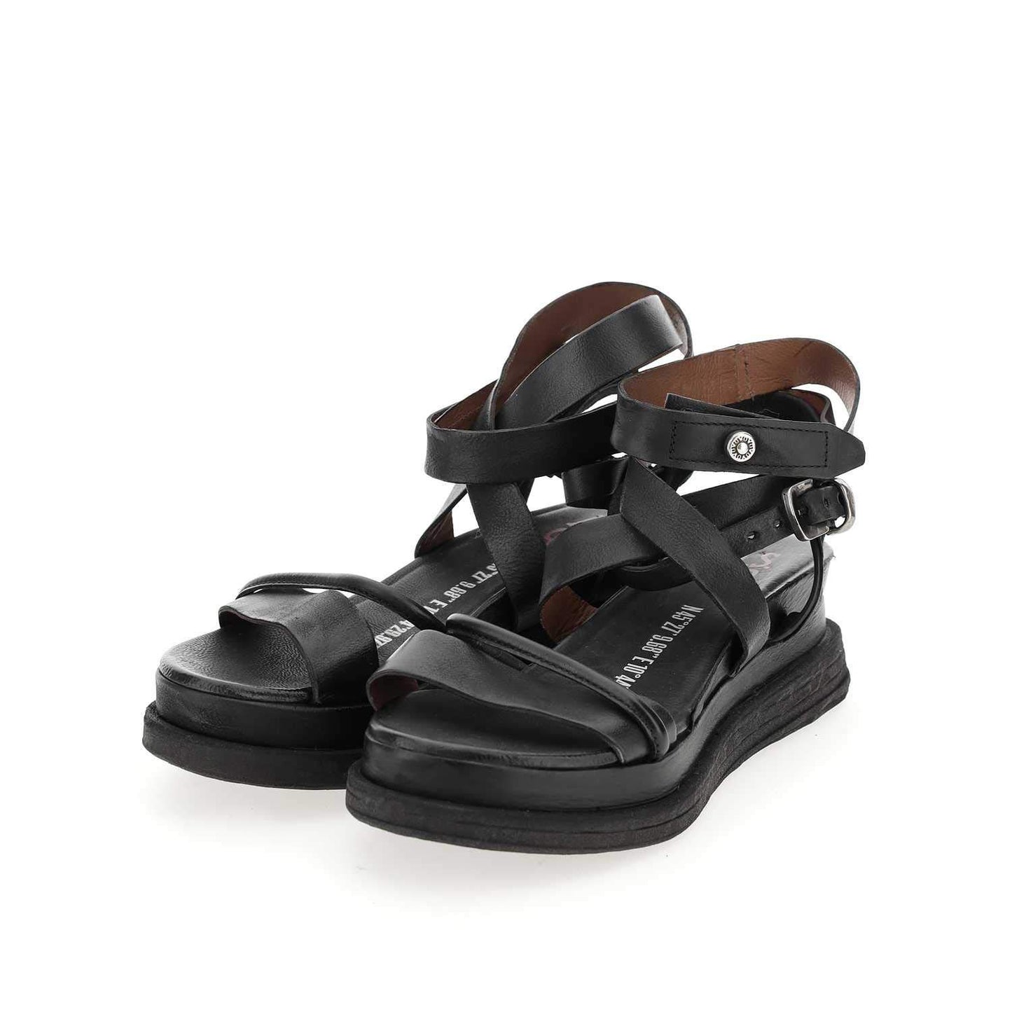Women's Labo Platform Leather Sandals Open Toe Shoes
