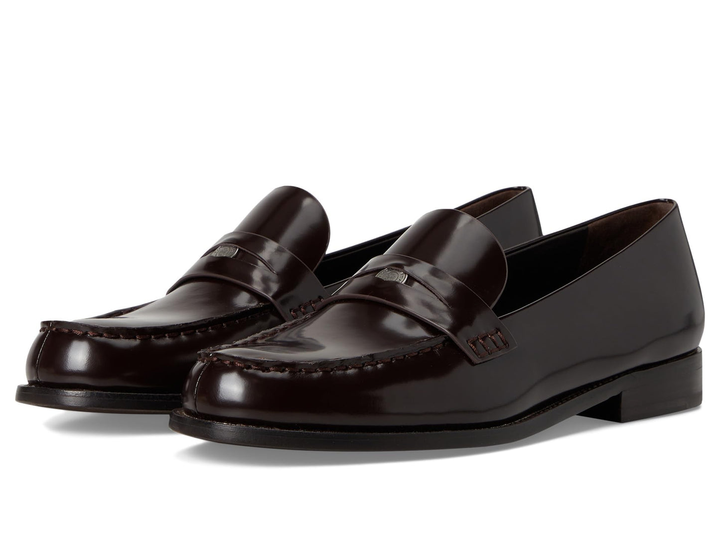 Women's Classic Leather Loafers Slip-On Shoes