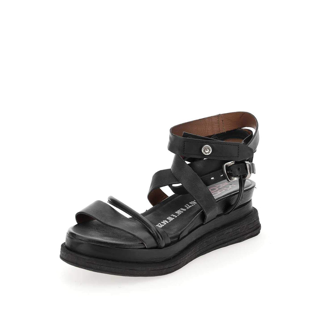 Women's Labo Platform Leather Sandals Open Toe Shoes