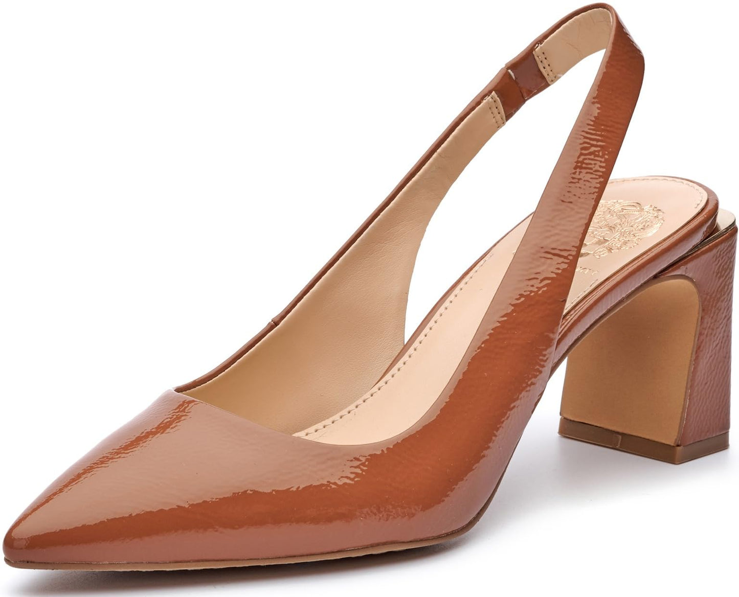 Hamden Slingback Pumps Women Block Heel Zip