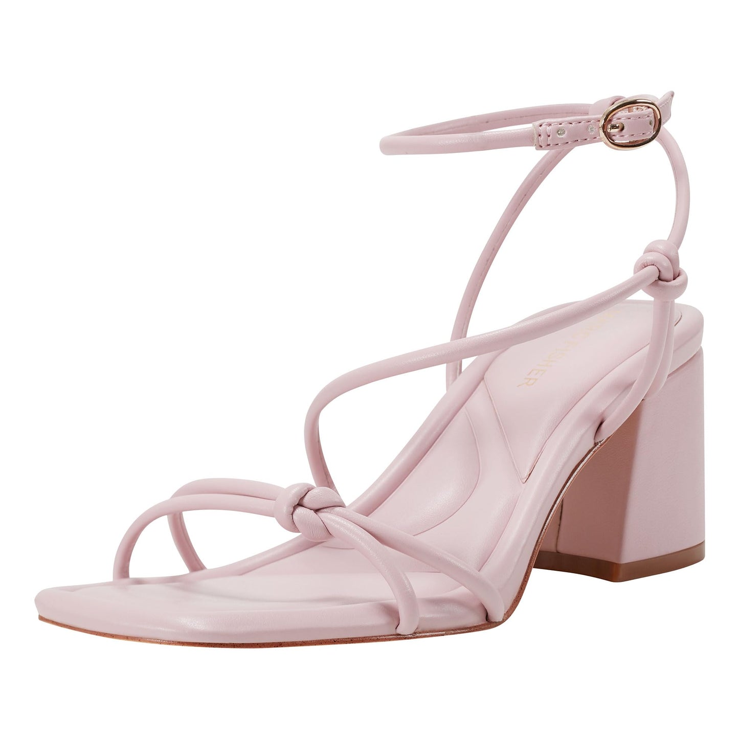 Gurion Leather Ankle Boots Women Block Heel Zip Minimal
