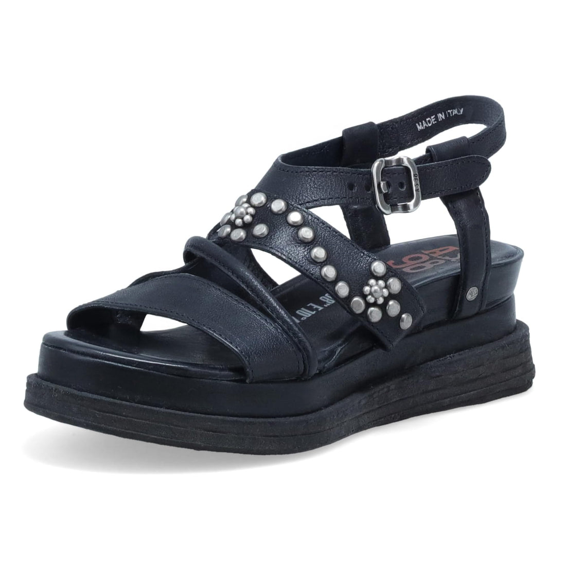 Women's Lowman Leather Wedge Sandals Open Toe Shoes