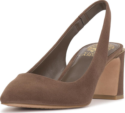 Hamden Slingback Pumps Women Block Heel Zip