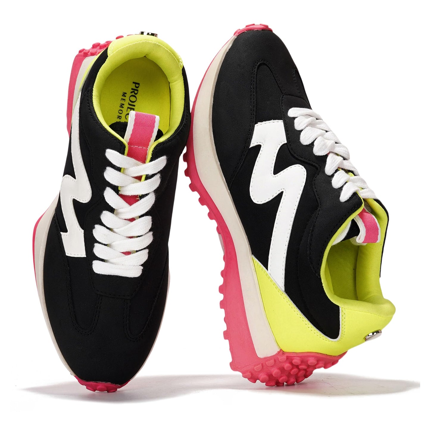 Memory Foam Lace Up Sneakers Women Lightweight Non Slip Casual