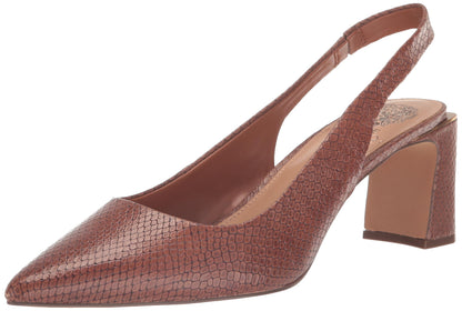 Hamden Slingback Pumps Women Block Heel Zip