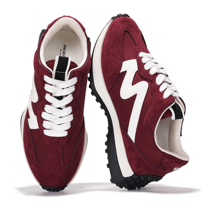 Memory Foam Lace Up Sneakers Women Lightweight Non Slip Casual