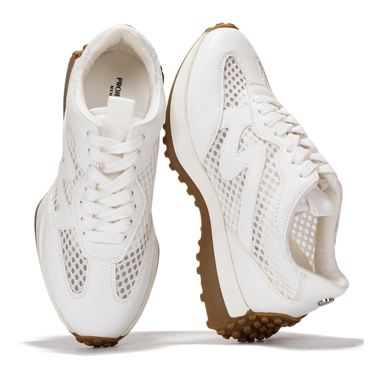 Memory Foam Lace Up Sneakers Women Lightweight Non Slip Casual
