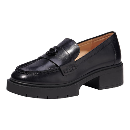 Women's Leah Platform Loafers Chunky Slip-On Shoes