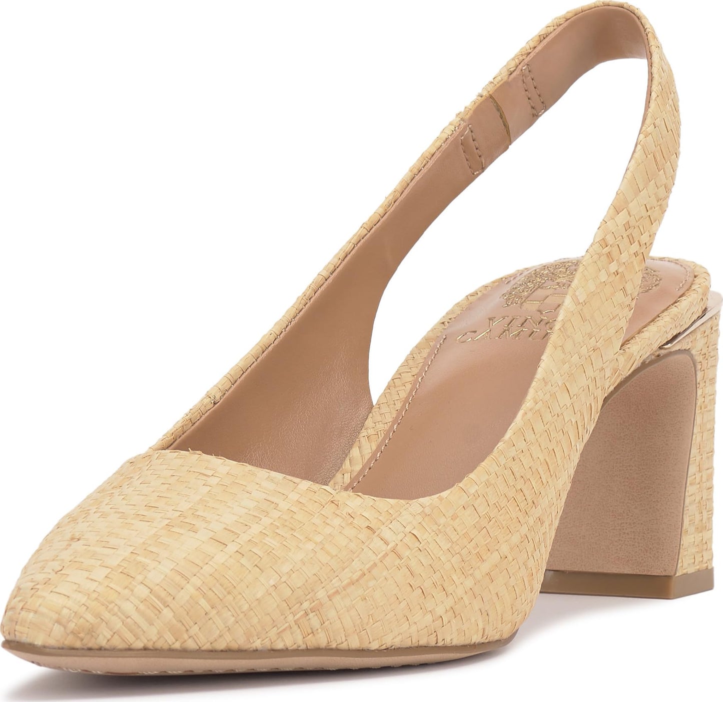 Hamden Slingback Pumps Women Block Heel Zip