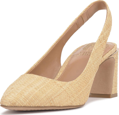 Hamden Slingback Pumps Women Block Heel Zip