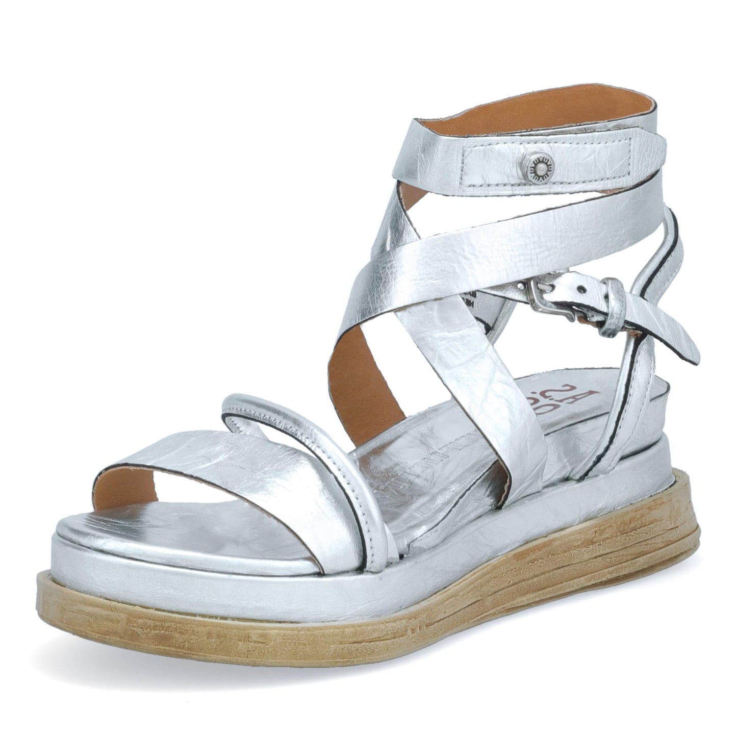 Women's Labo Platform Leather Sandals Open Toe Shoes