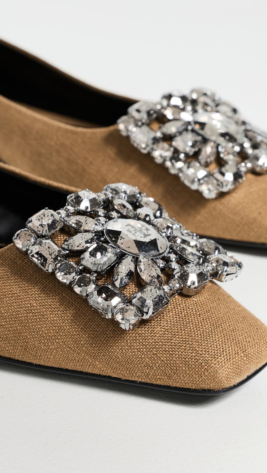 Women's Georgia Crystal Ballet Flats Slip-On Shoes