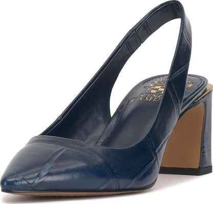 Hamden Slingback Pumps Women Block Heel Zip